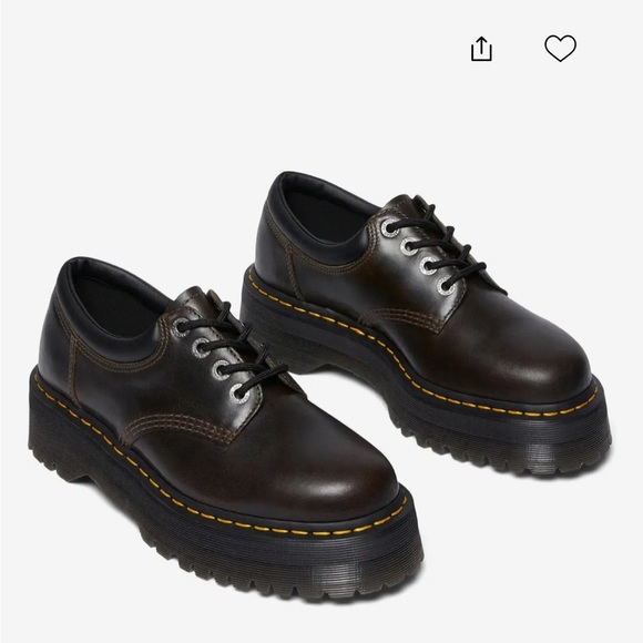 Dr. Martens 8053 Quad Black “Orleans” Platform Women’s 9 new - Picture 1 of 8